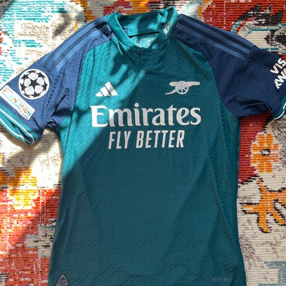 ARSENAL FC 2023/24 THIRD KIT (PLAYER VERSION) ADIDAS HEAT RDY - Picture 1 of 7